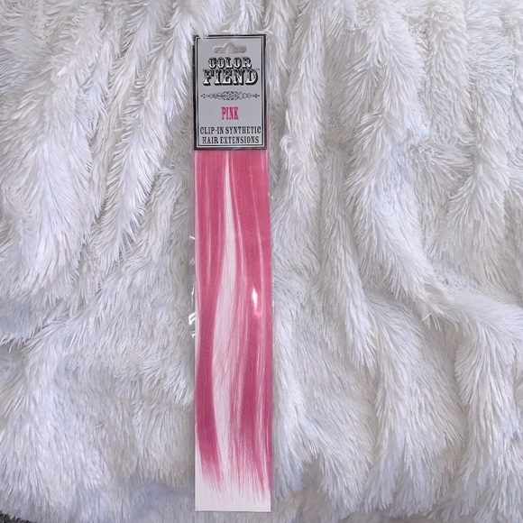 Hot Topic Accessories - Three Pink Hot Topic Hair Extensions